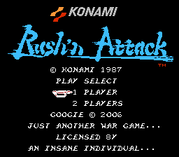 Rush 'n Attack G